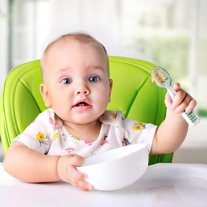 NumNum Baby Spoons Set, Baby Essentials Pre-Spoon GOOtensils - Image 8