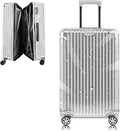 Yotako Upgraded Zippered Clear PVC Suitcase Cover, 30 Inch Luggage Covers by YOTAKO