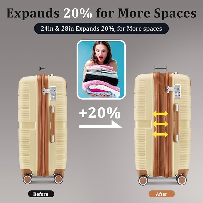 4-Piece Hardshell Luggage Set - Image 2