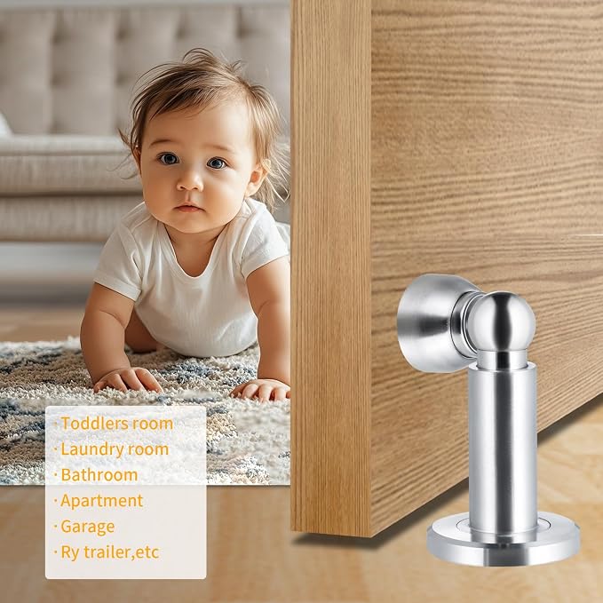 Door Stoppers – Heavy Duty Magnetic Door Stopper - Image 5