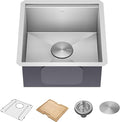 KRAUS Kore 17-Inch Undermount Workstation 16 Gauge Single Bowl Stainless Steel by KRAUS