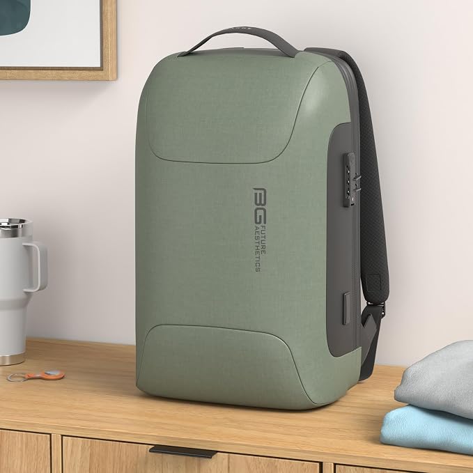 BANGE Business Backpack with USB Charging Port, Anti Theft Laptop Backpacks Fit - Image 2