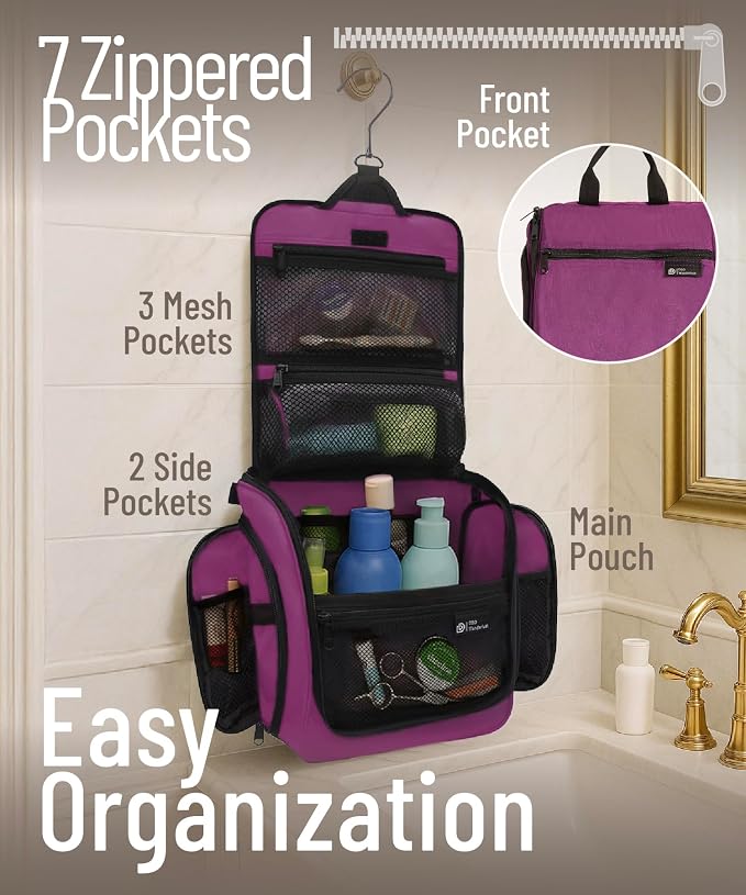 D&D Hanging Travel Toiletry Bag - Image 2