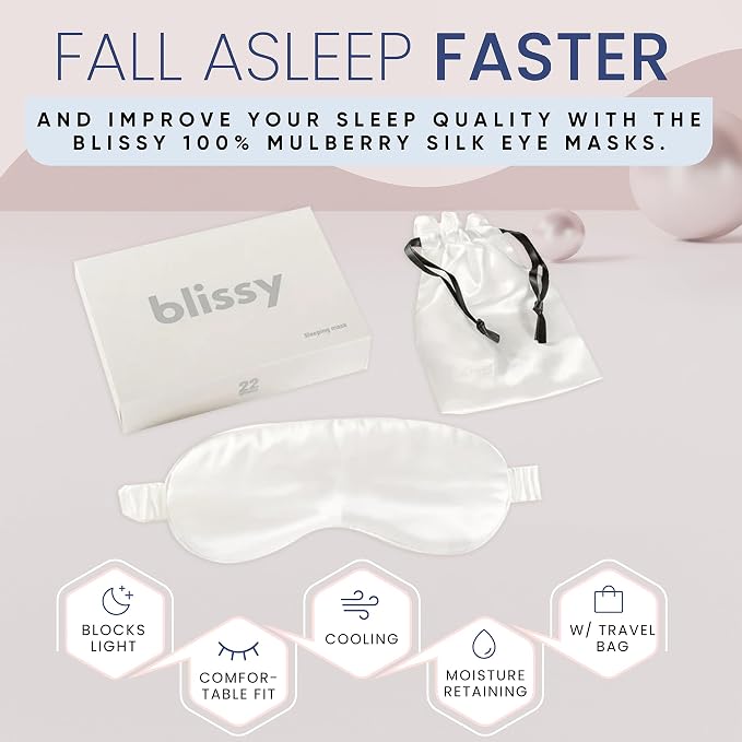 Blissy Silk Sleep Mask - Image 3
