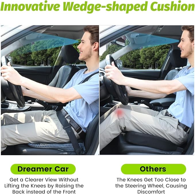 Soft Dense Memory Foam Car Seat Cushion - Image 2