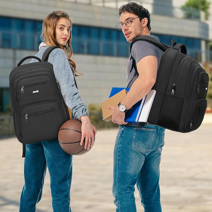 Paude Laptop Backpack, School Backpack Large Bookbag - Image 5