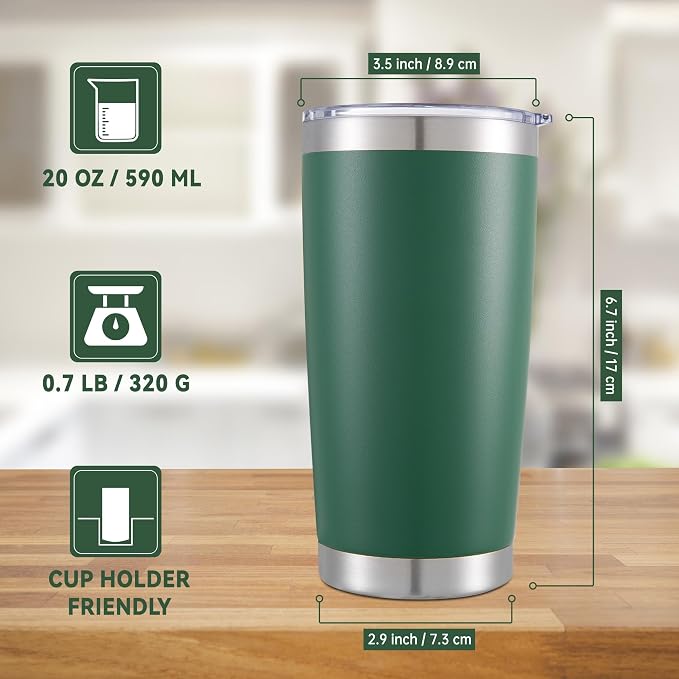 20 oz Tumbler Stainless Steel Tumblers - Image 4