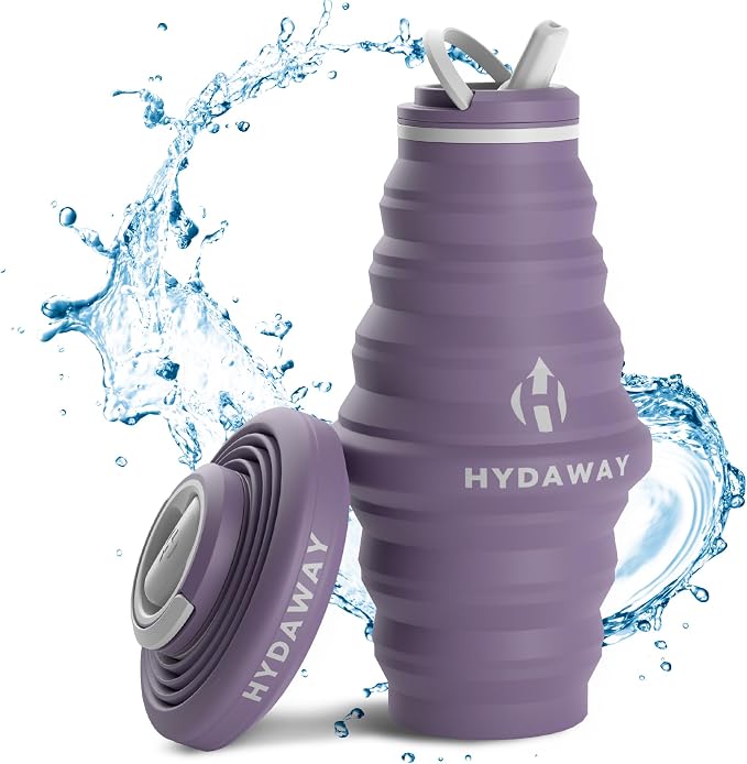 HYDAWAY 25oz Collapsible Water Bottle by HYDAWAY