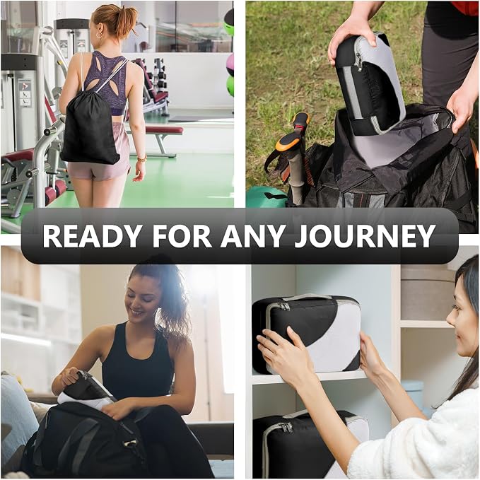 8 Set Packing Cubes for Travel, Gifts for Men, Anti-Tearing Suitcase Organizer - Image 6