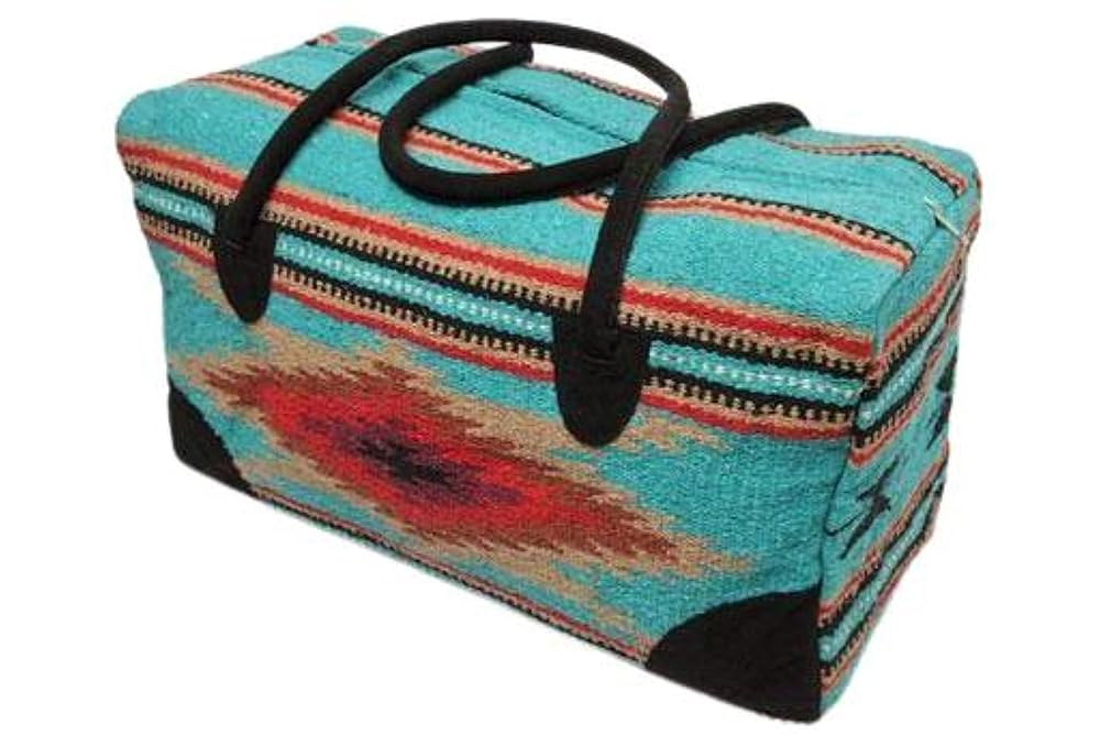 Southwestern Large Weekender Travel Bag Western Duffle Bag Boho Travel Bag - Image 2