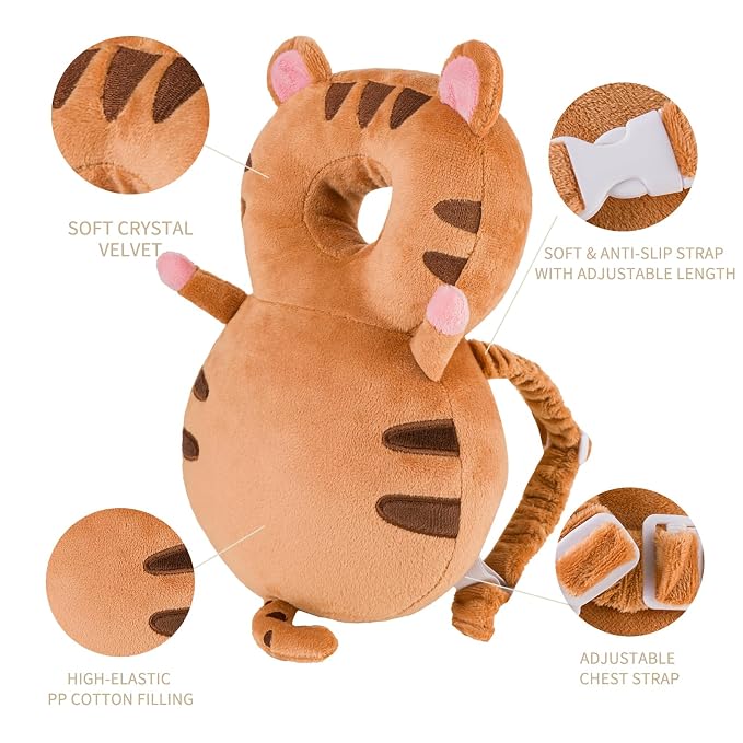 Baby Head Protector Backpack, Toddler Toddler Head Protector, Toddler Head - Image 2