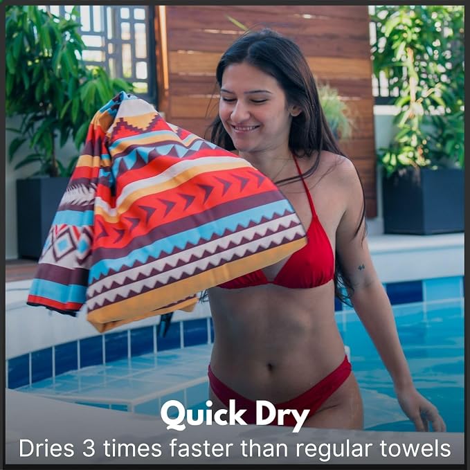 ECCOSOPHY Microfiber Beach Towel - Image 2