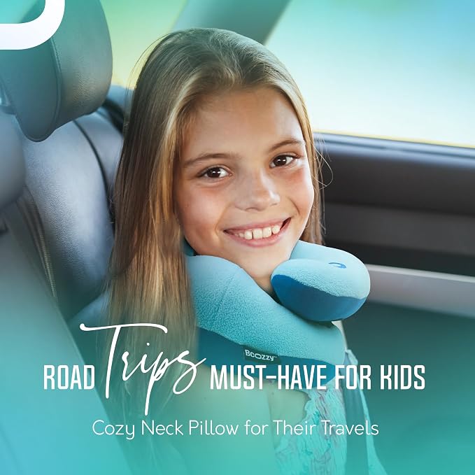 BCOZZY Kids Travel Neck Pillow – Patented Soft Child Pillow - Image 3