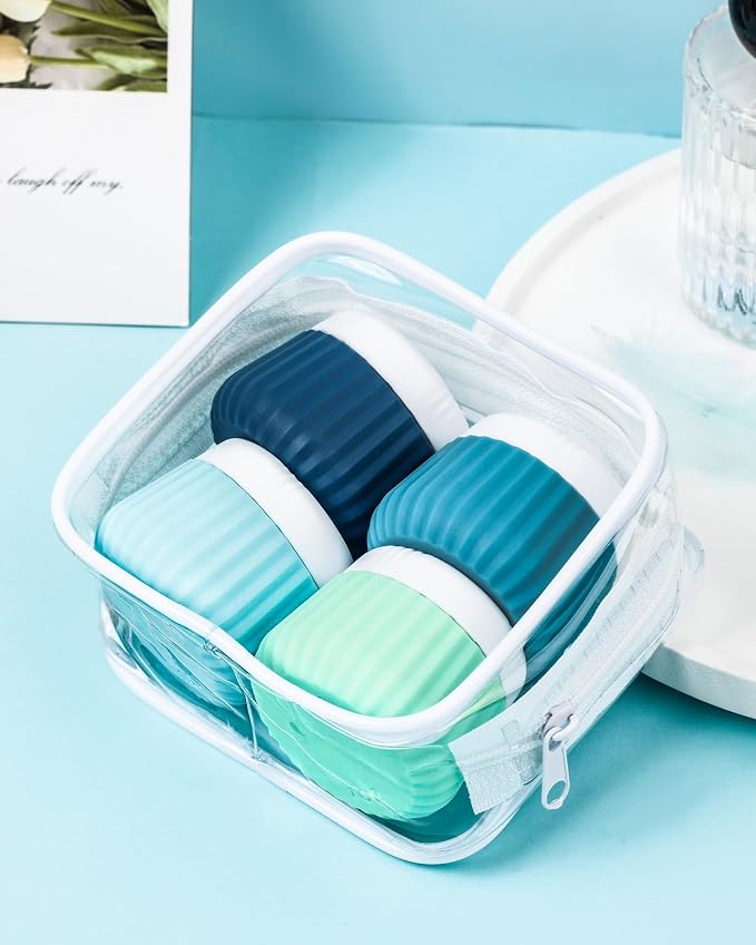 Travel Containers for Toiletries 4 Pack, TSA Approved Travel Size Toiletries - Image 6