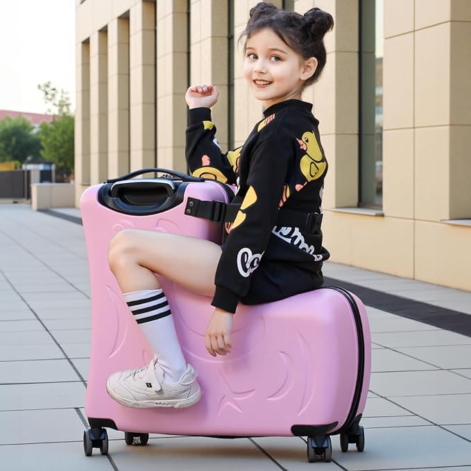Hardside Ride on Kids Luggage - Image 8