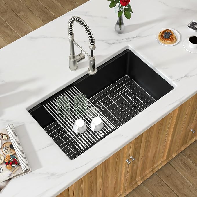 32 Granite Composite Kitchen Sink - Image 4