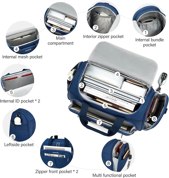 Hanke Underseat Carry On luggage Bags - Image 3