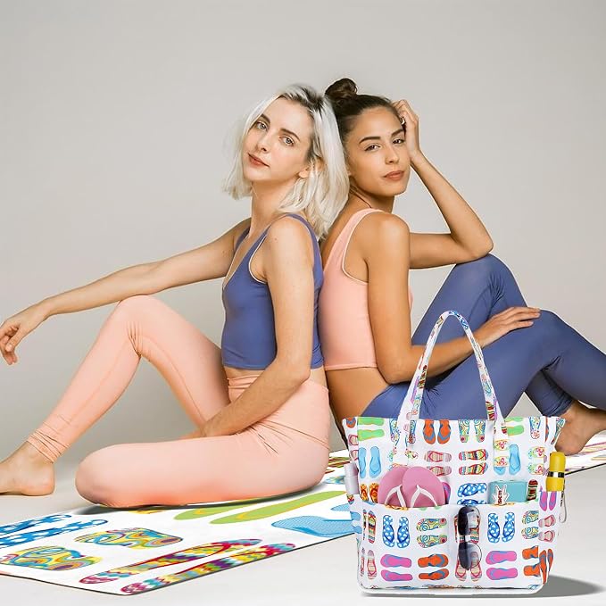 Waterproof Beach Tote Pool Bags - Image 5