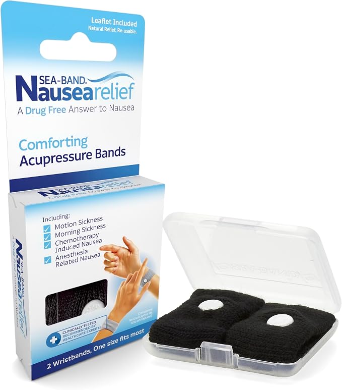 Sea-band Anti-Nausea Acupressure Wristband by Sea-Band