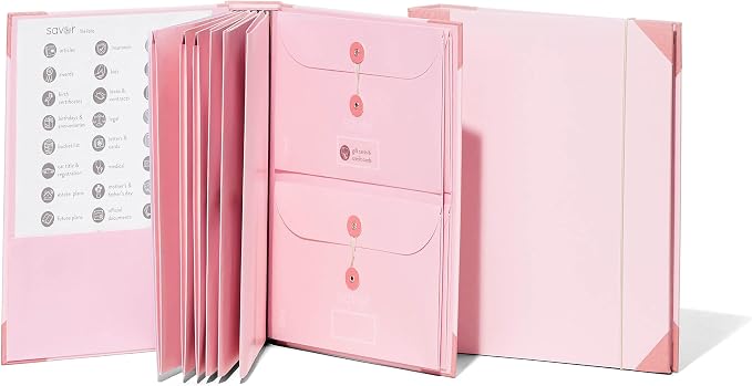 Savor | 2025 Edition The Folio™ Document Organizer | Custom Dyed Cloth-Bound by Savor