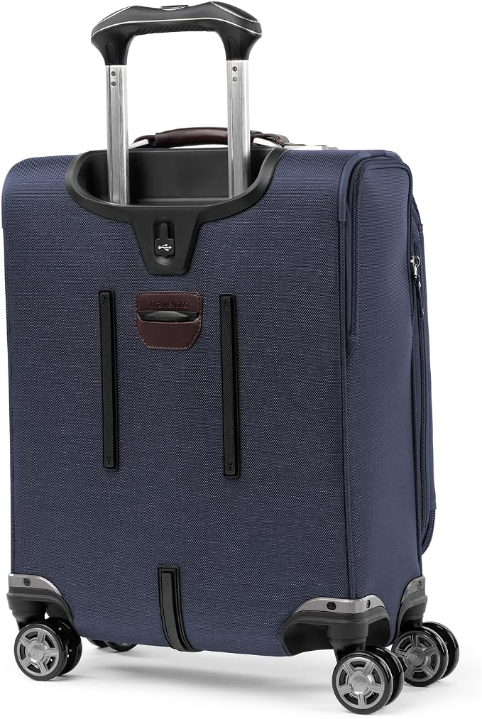 Travelpro Platinum Elite Softside Expandable Carry on Luggage, 8 Wheel Spinner - Image 3