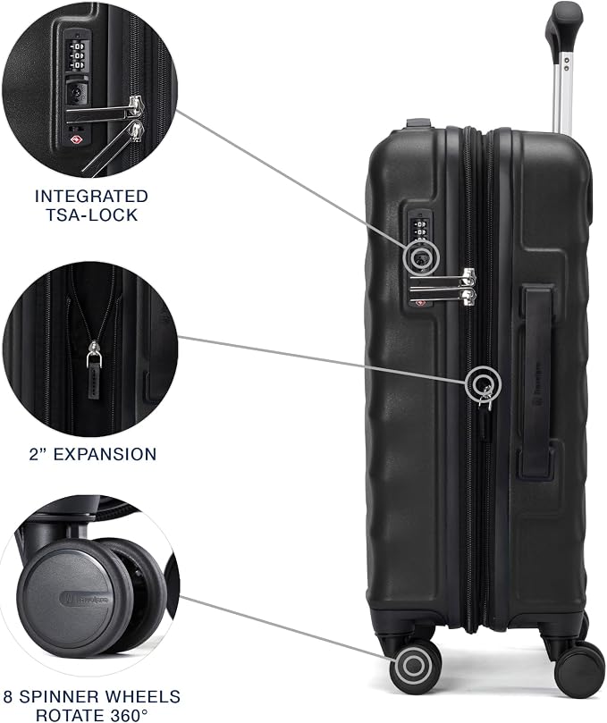 Travelpro Maxlite Air V2 Hardside Expandable Carry on Luggage, 8 Spinner Wheels - Image 4