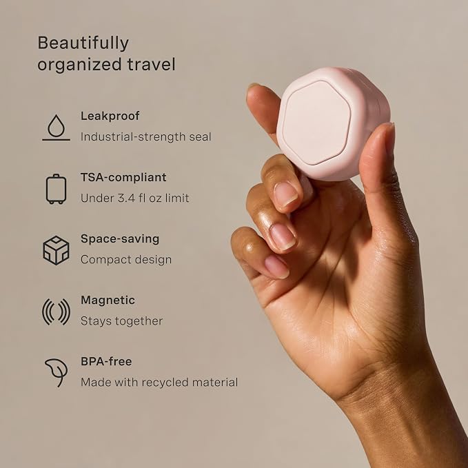 Cadence Travel Containers Basic Skincare Set - Image 3