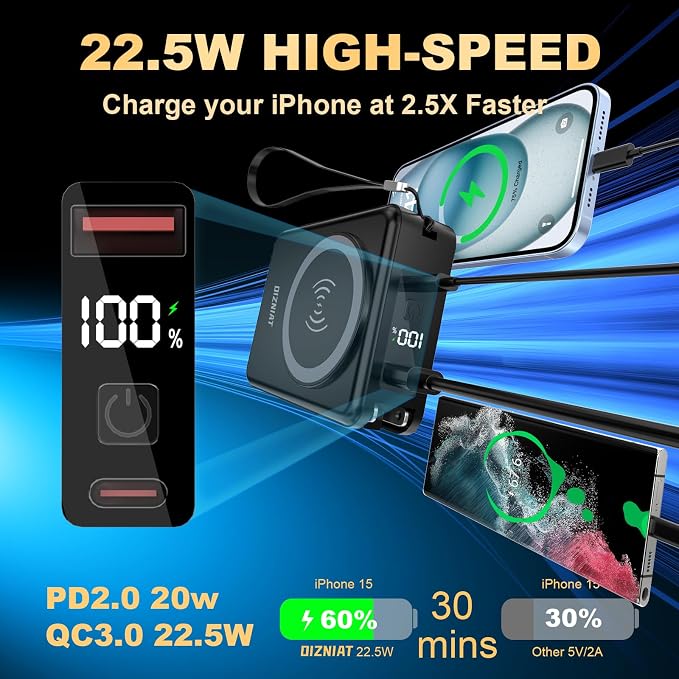 10000mAh Portable Charger Power Bank - Image 6