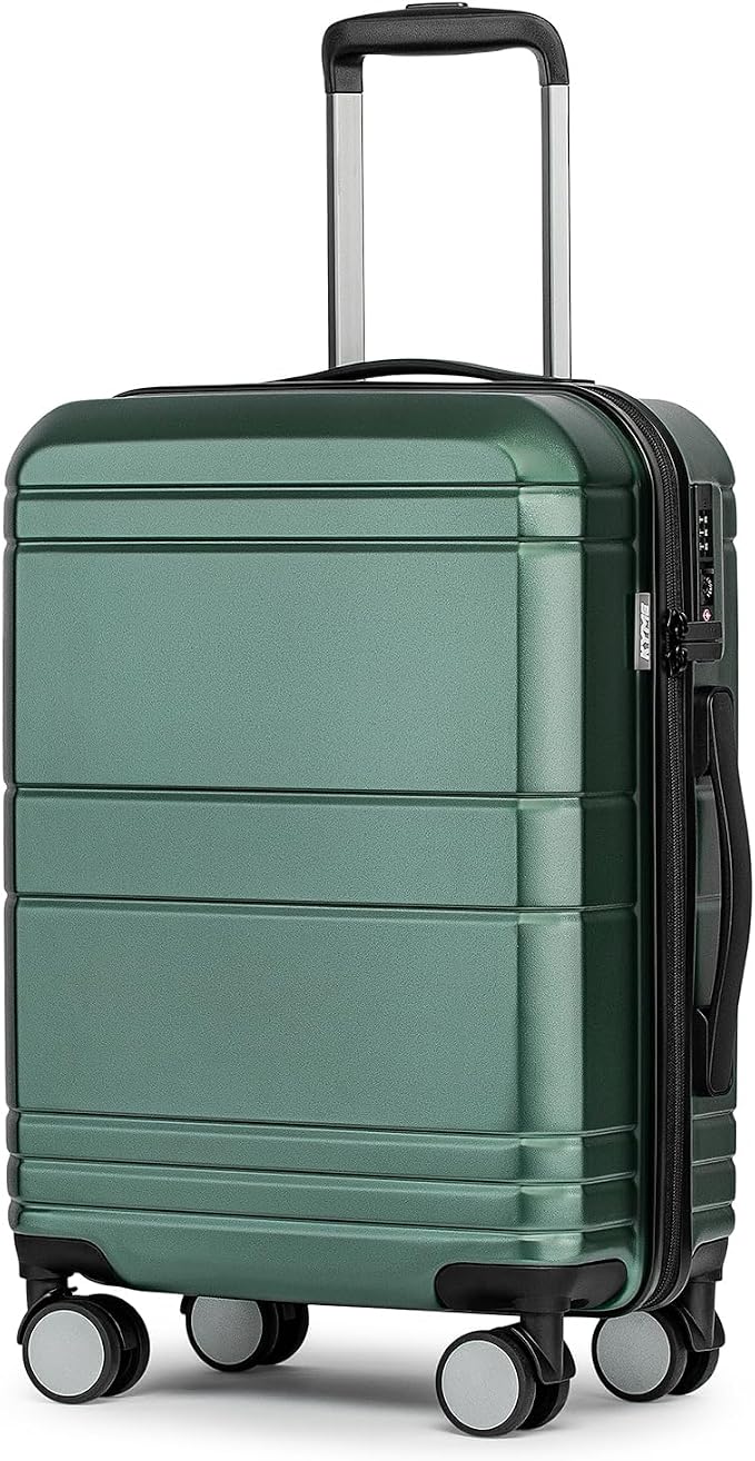 KYME Carry On Luggage 22x14x9 Airline Approved by KYME