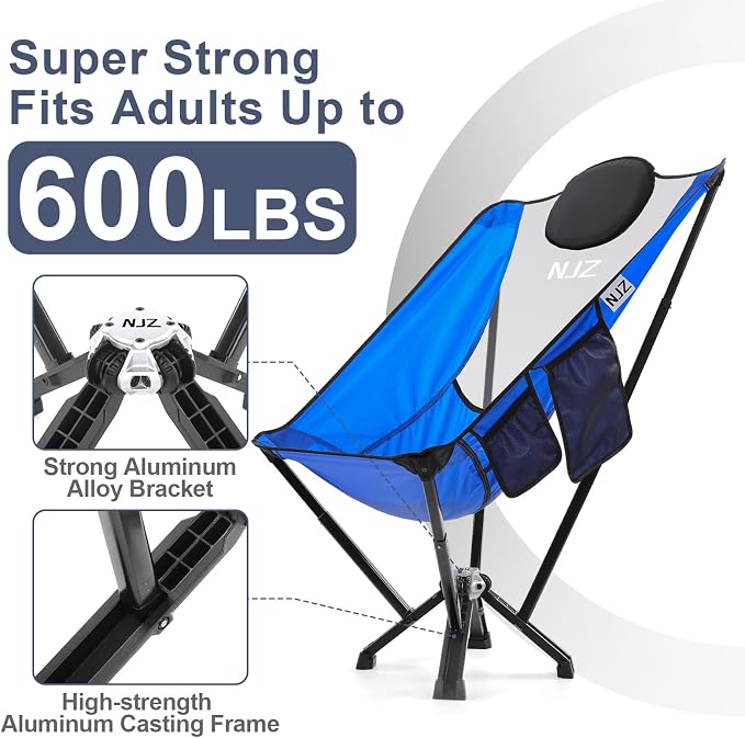 High Back Camping Chairs for Adults - Image 3