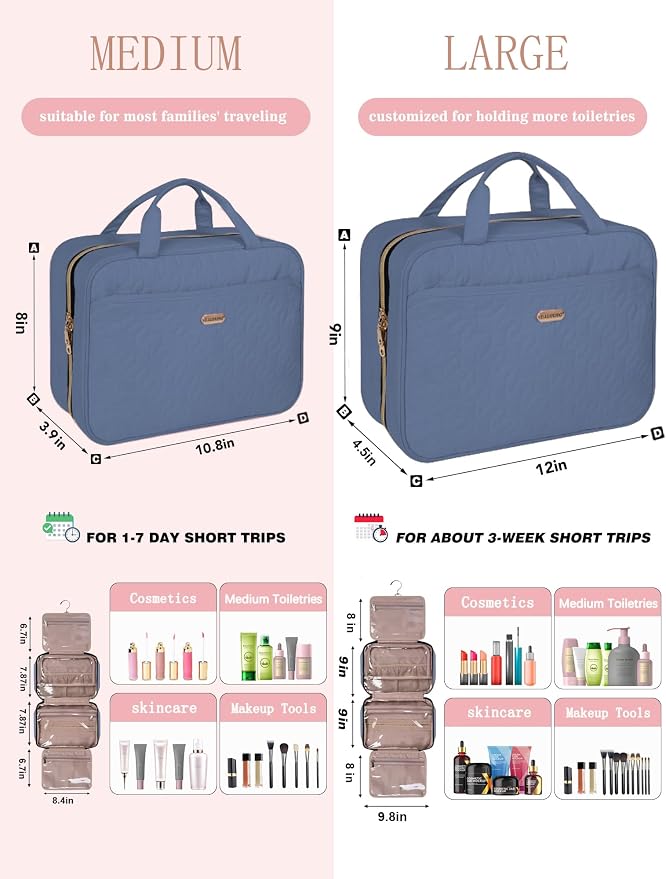 BALHLHG Toiletry Bag for Women - Image 6