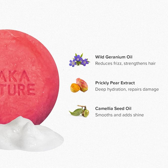 Maka Nature Low-Carbon Shampoo Bar | Korean K-Beauty Haircare - Image 2