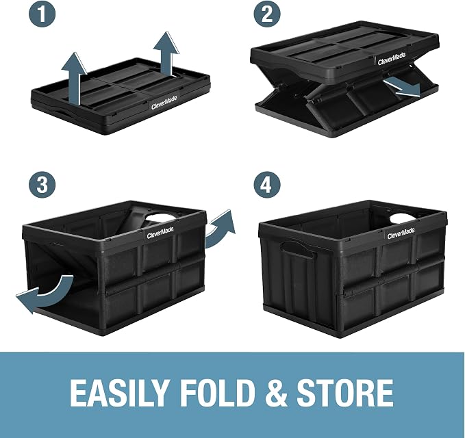 CleverMade Collapsible Storage Bins - Image 5