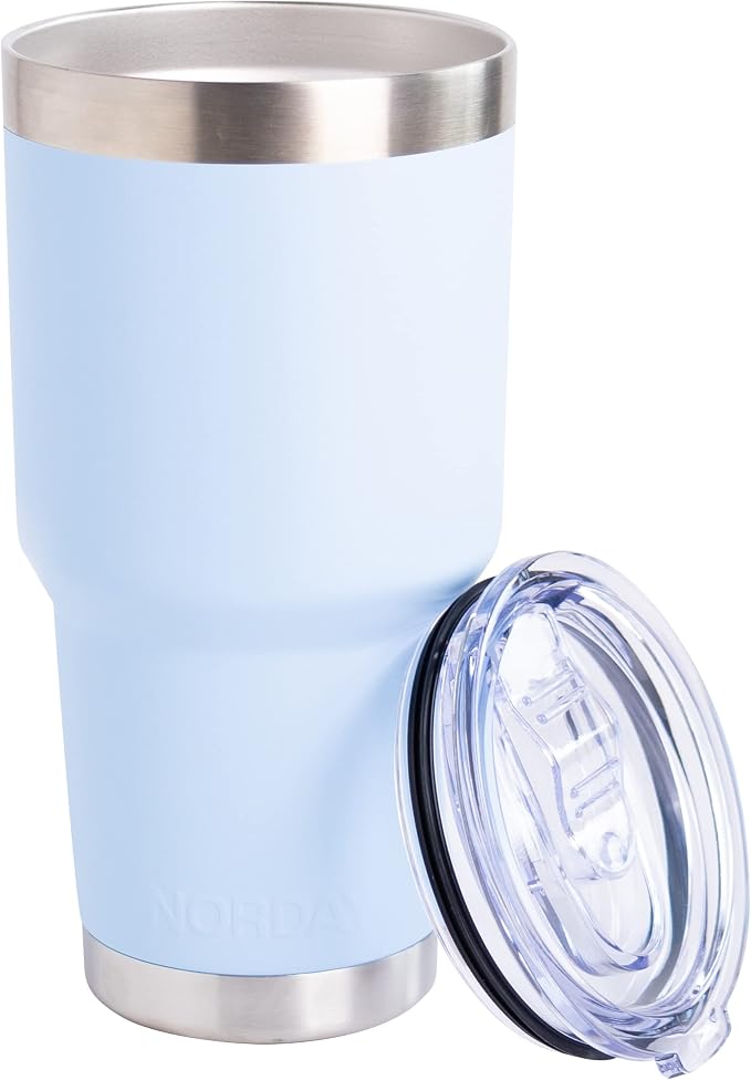 NORDAY | Tumbler with Lid - 30oz - Sky Insulated Tumbler - Stainless Steel by Norday
