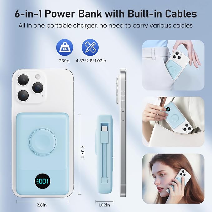 Magnetic Portable Charger for iPhone - Image 7