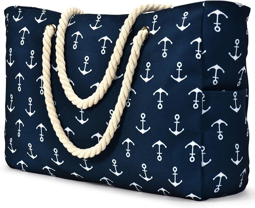 Becokan Beach Bag Large Beach Tote Bag by BecokanBeachBagSpecialist