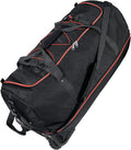 110L Expandable to 140L 32” Foldable Oxford Soft-Sided Rolling Duffle Bag by Unknown