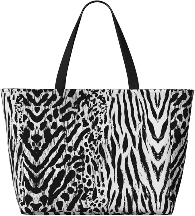 Beach Bag for Women Beach Tote Bag Waterproof Sandproof Large Bags - Image 2