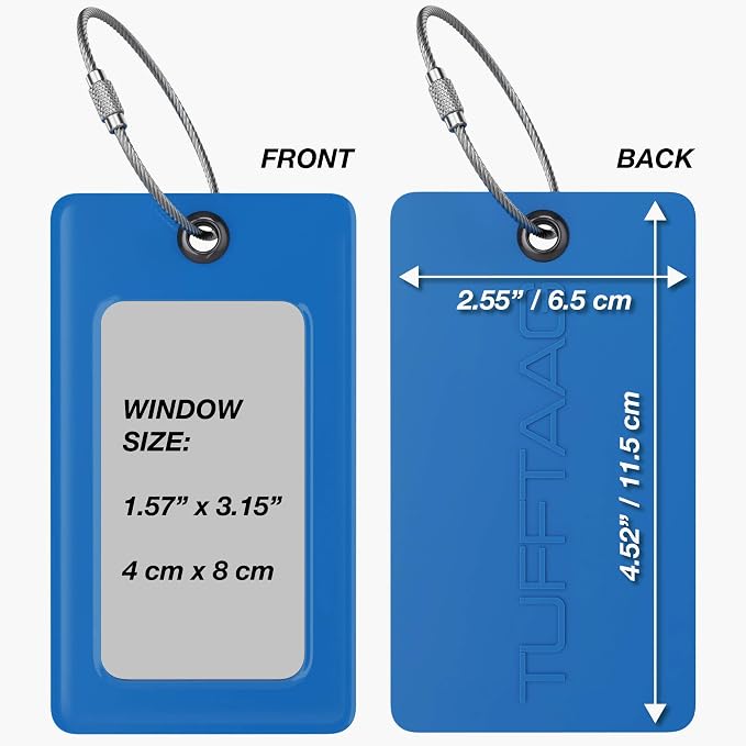Luggage Tags Business Card Holder by TUFFTAAG - Image 4