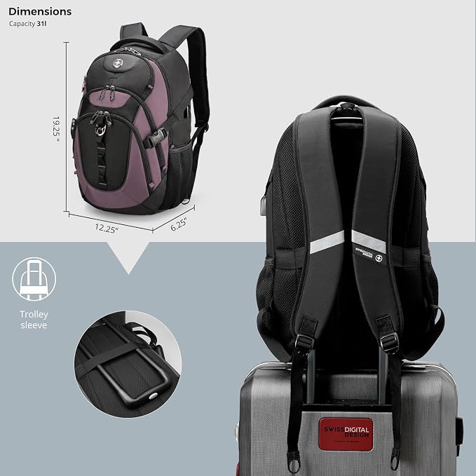Swissdigital Design Laptop Backpack - Image 6