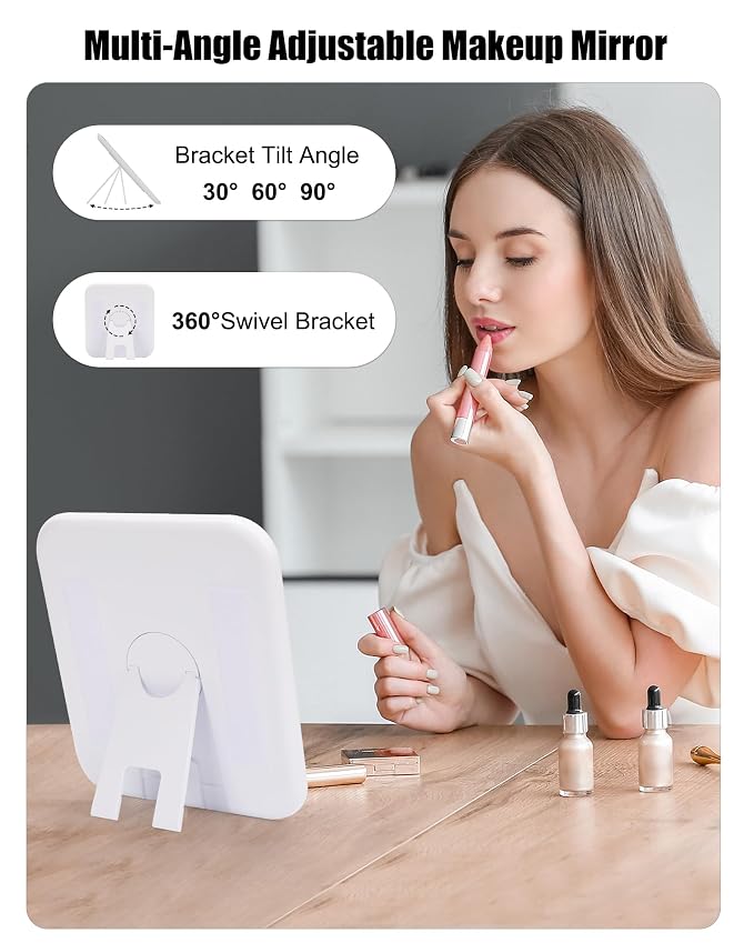 Relavel Travel Makeup Bag With LED Mirror - Image 3
