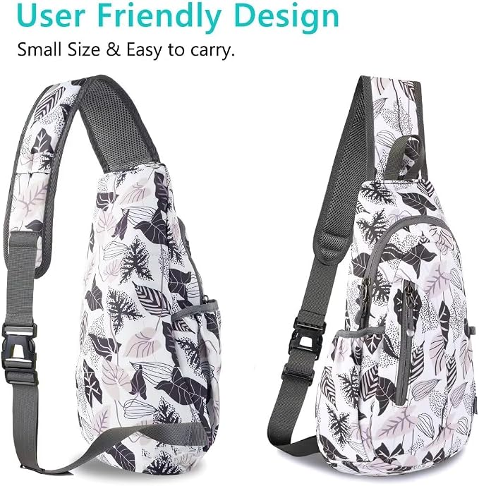 TITECOUGO Small Sling Bag, Lightweight Crossbody Backpack - Image 3