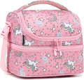 FlowFly Double Decker Cooler Insulated Lunch Bag Large Tote by FlowFly