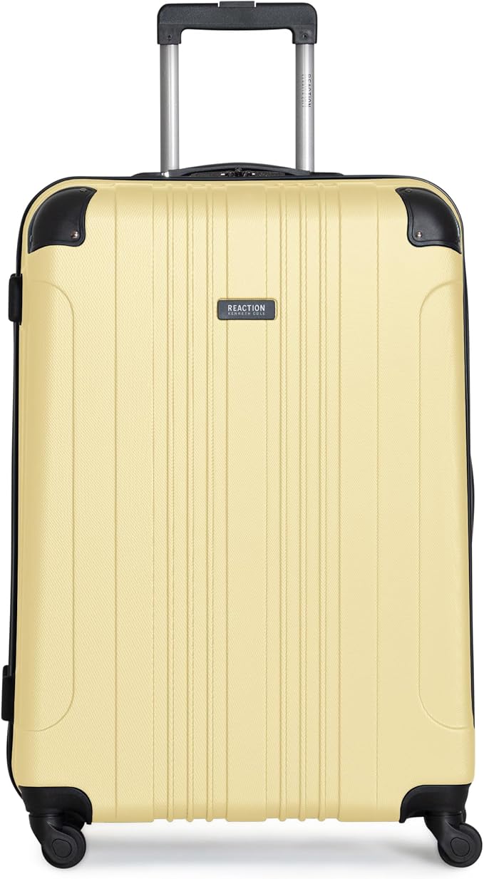 Kenneth Cole REACTION Out of Bounds, Pale Banana, 28-Inch Checked by KennethCole