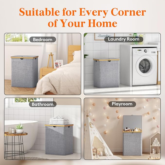 Lifewit 120L Double Laundry Hamper - Image 8