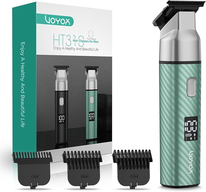 VOYOR Body Hair Trimmer for Men, Electric Razor, Versatile Groin & Body Trimmer by VOYOR