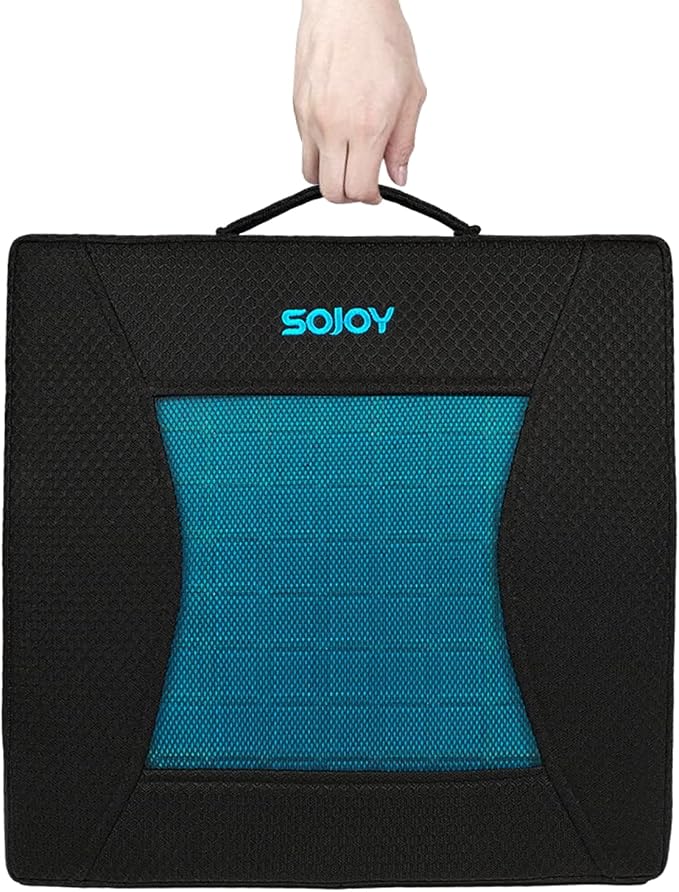 Sojoy Gel Seat Cushion, Portable Memory Foam Chair Seat Cushion - Image 2