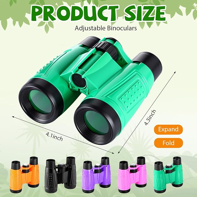 12 Set Binocular Compass Magnifying Glass Set Christmas Birthday Gift Small - Image 4
