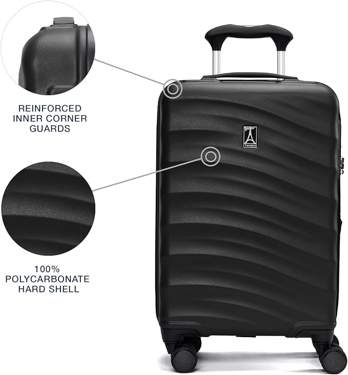 Travelpro Maxlite Air V2 Hardside Expandable Carry on Luggage, 8 Spinner Wheels - Image 3