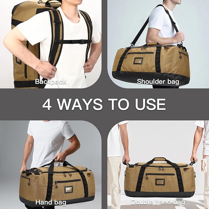 TUGUAN Extra Large Travel Duffle Bag Backpack - Image 3